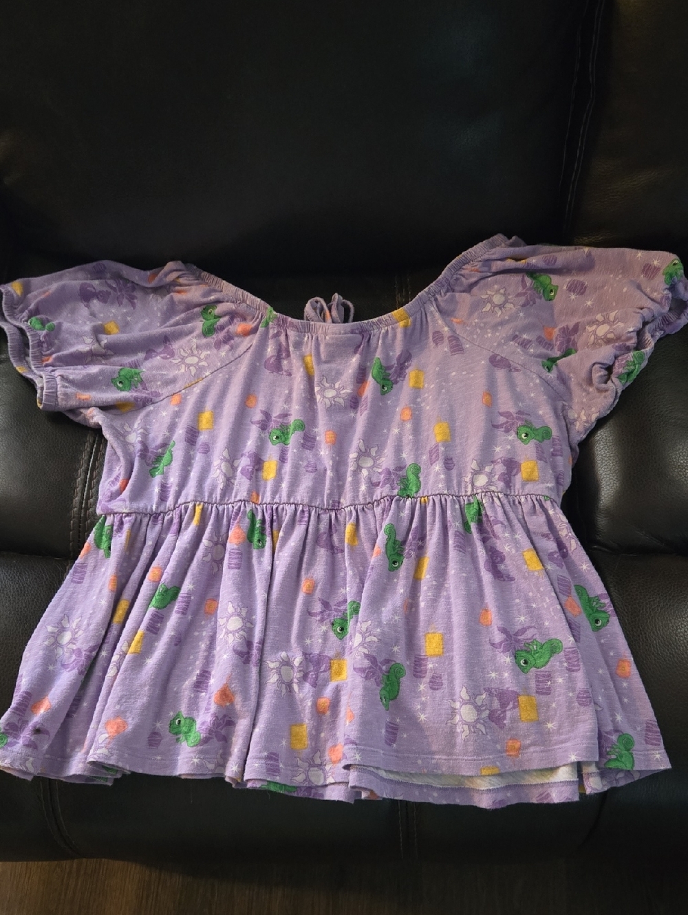 Torrid Disney Princess Tangled Babydoll Shirt - Picture 2 of 7